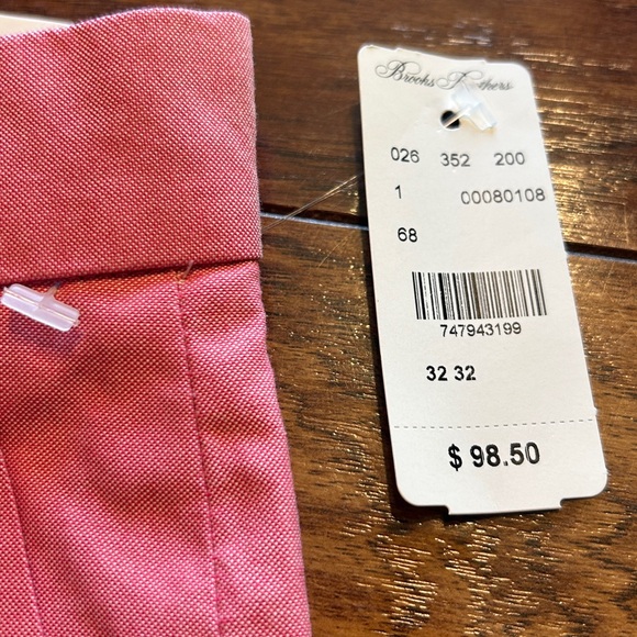 Mens Brooks Brothers Clark Stretch Advantage Chino Pants 32x32 NWT - Picture 4 of 12